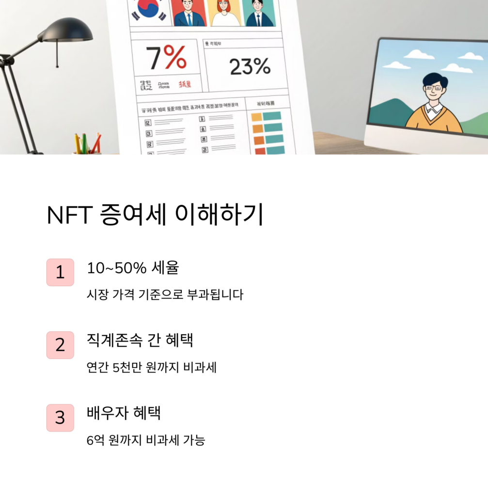 NFT 증여 및 양도소득세 절세 방법